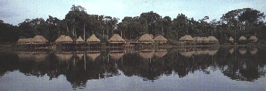 Cabins by the river